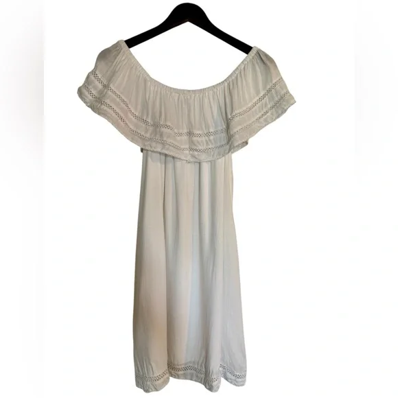 Aritzia Wilfred | Emmie Dress | Oak/White | M - Picture 7 of 10